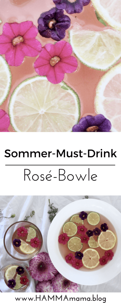 DIY: Schnelles Rezept für Rose-Bowle