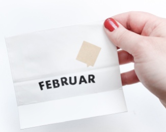 DIY Date-Kalender als Geschenk zum Valentinstag für ihn basteln mit Gutschein-Freebie
